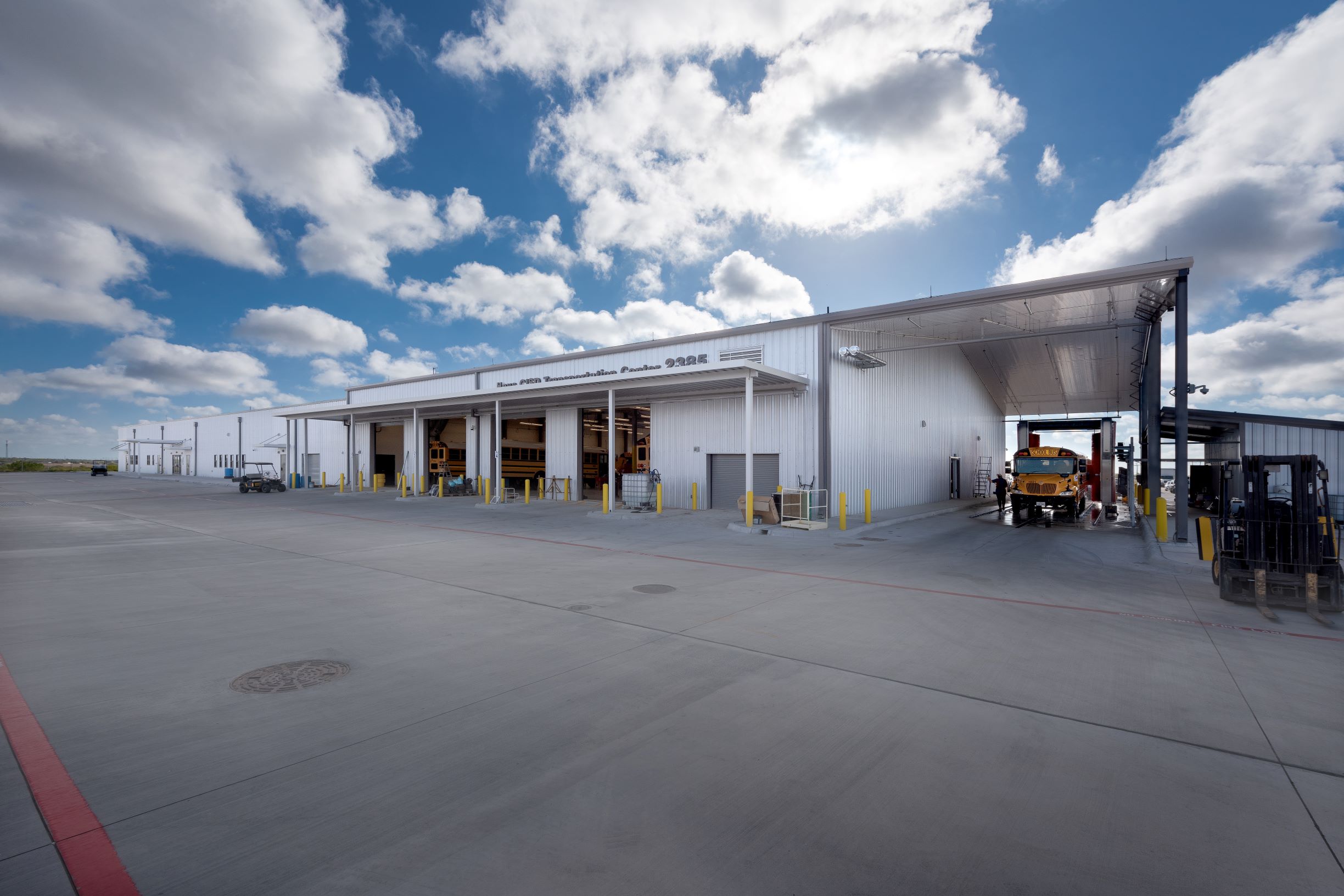 Hays CISD Transportation Facility Claycomb Associates Architects